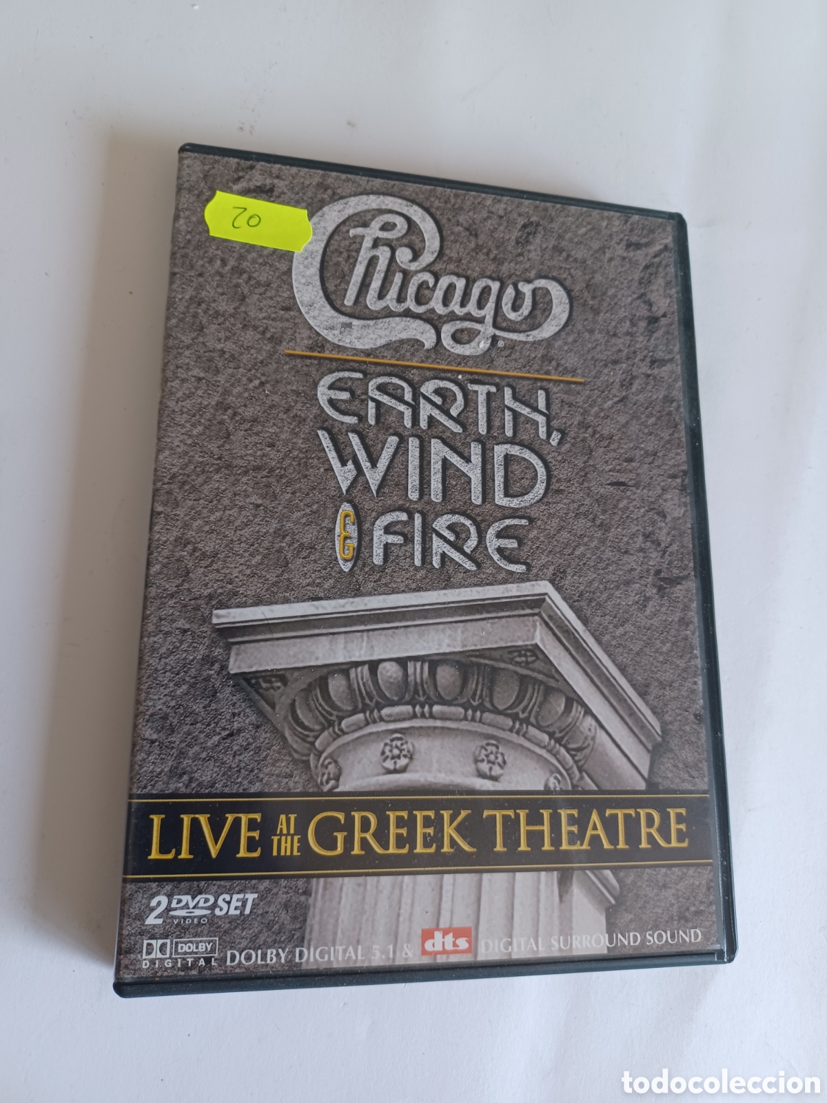 Cinema: S497 Chicago and Earth Wind and fire live at the greek theatre -DVD SEGUNDAMANO