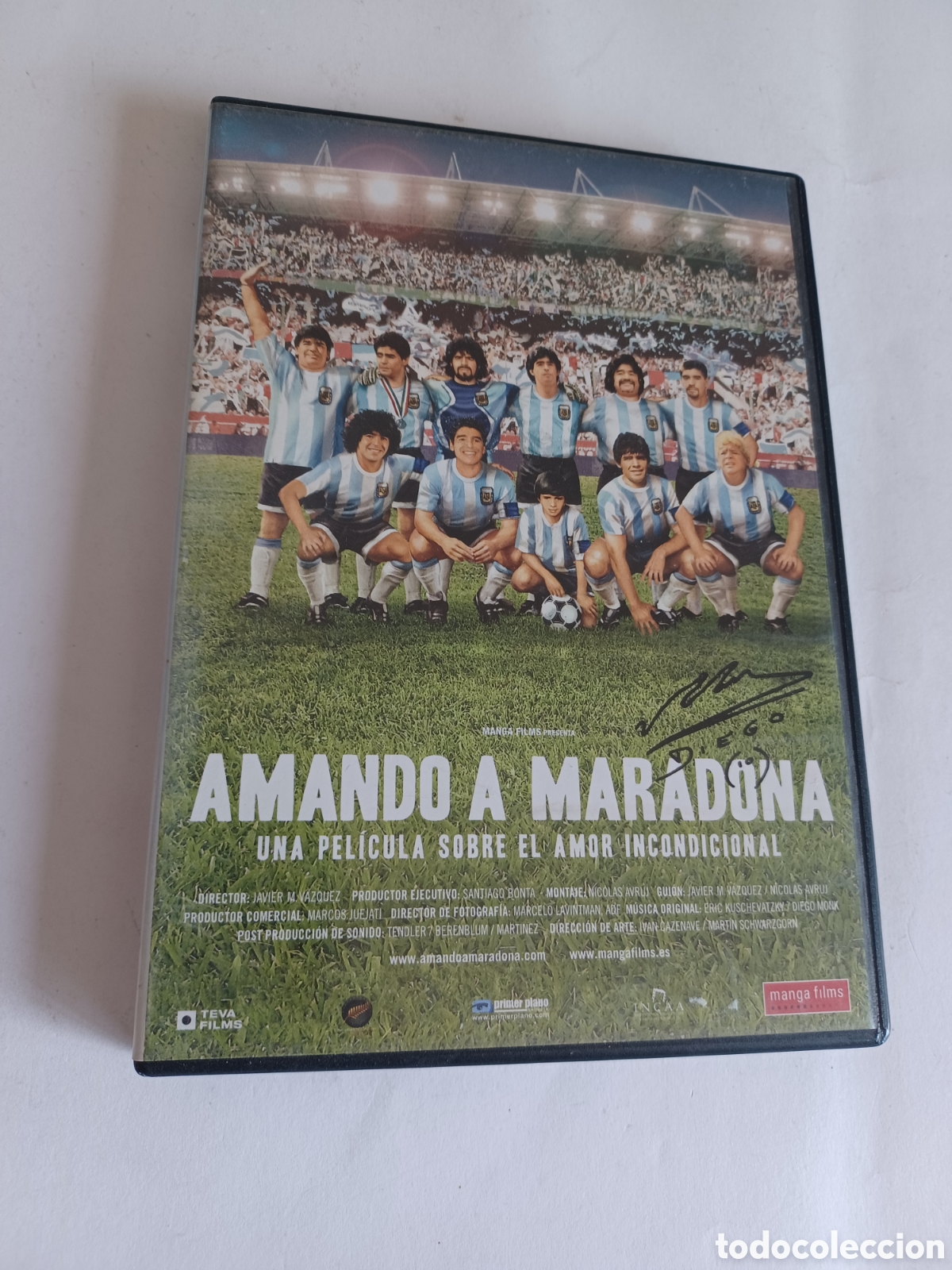 Cine: S405 Amando a Maradona -DVD SEGUNDAMANO