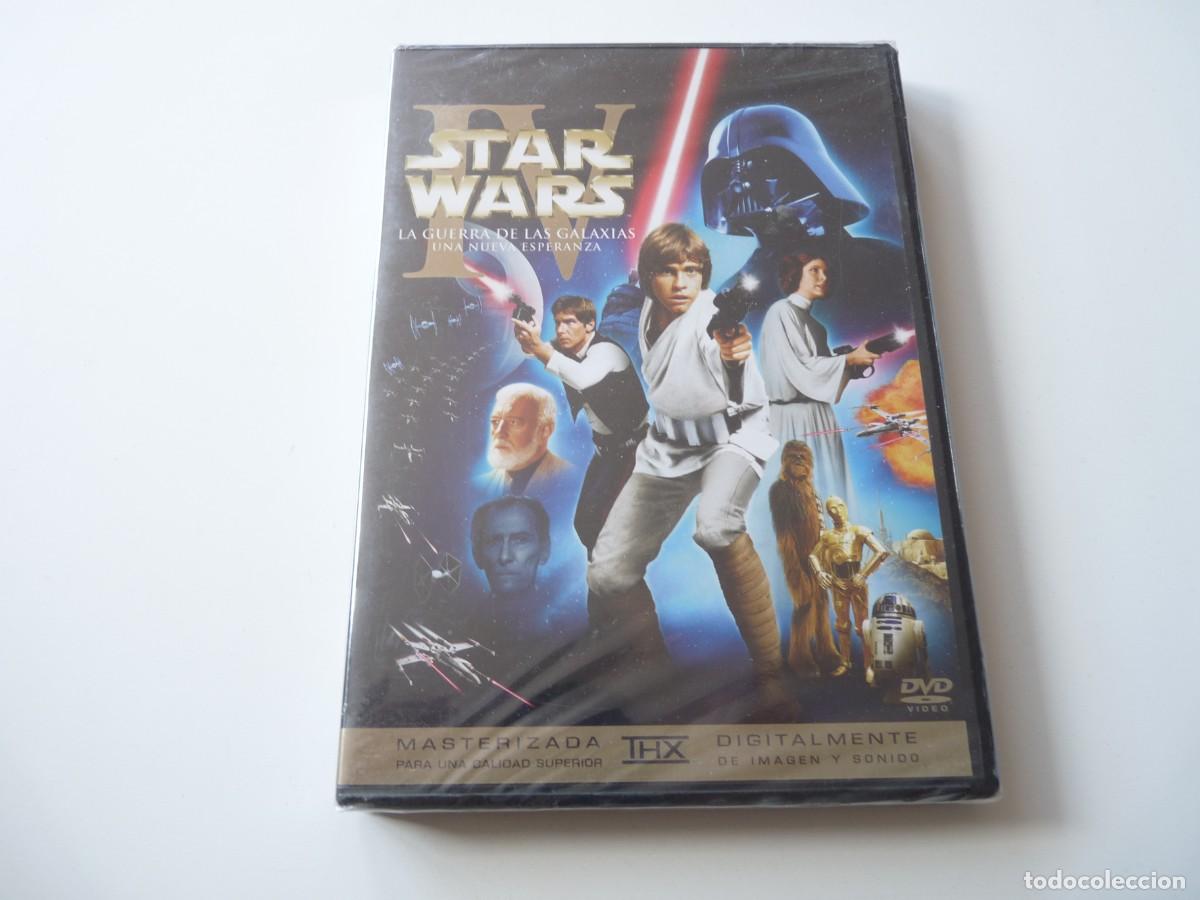 Kino: 3 DVD STAR WARS I, IV, VI. PRECINTADOS SIN USAR.