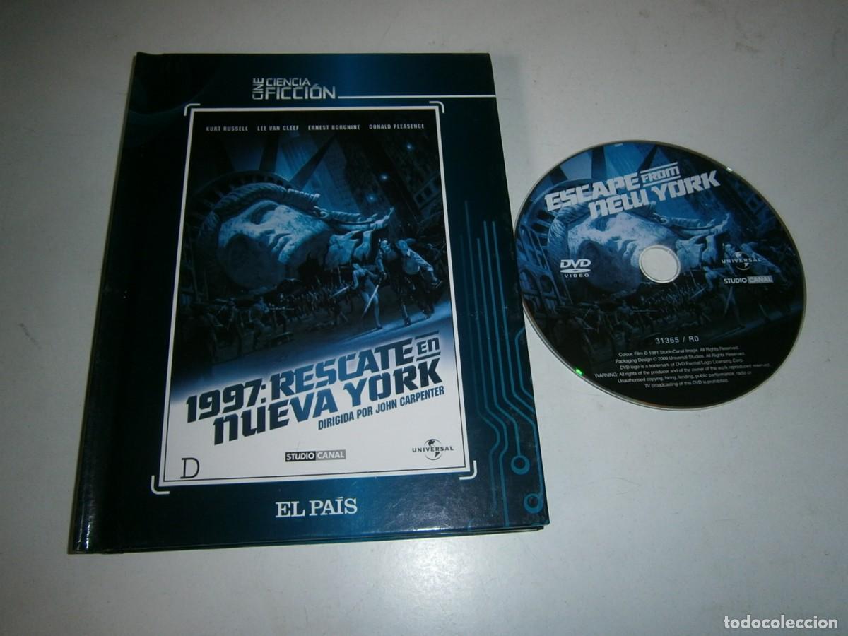 Cine: 1997 RESCATE EN NUEVA YORK DVD NUEVO PRECINTADO JOHN CARPENTER KURT RUSSELL LEE VAN CLEEF