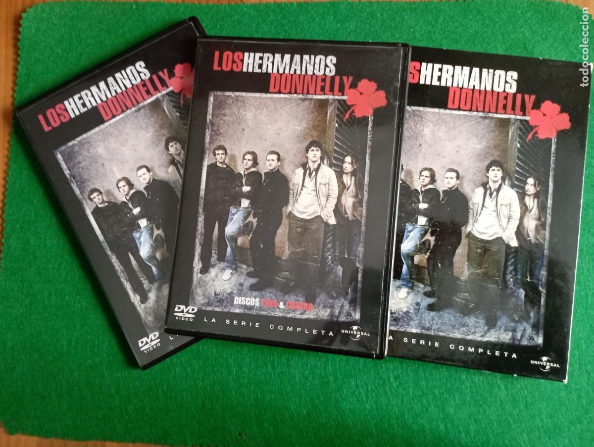 Cinema: lote 10 cap&iacute;tulos de la serie Los hermanos Donnelly. dvd. faltan 3 cap&iacute;tulos