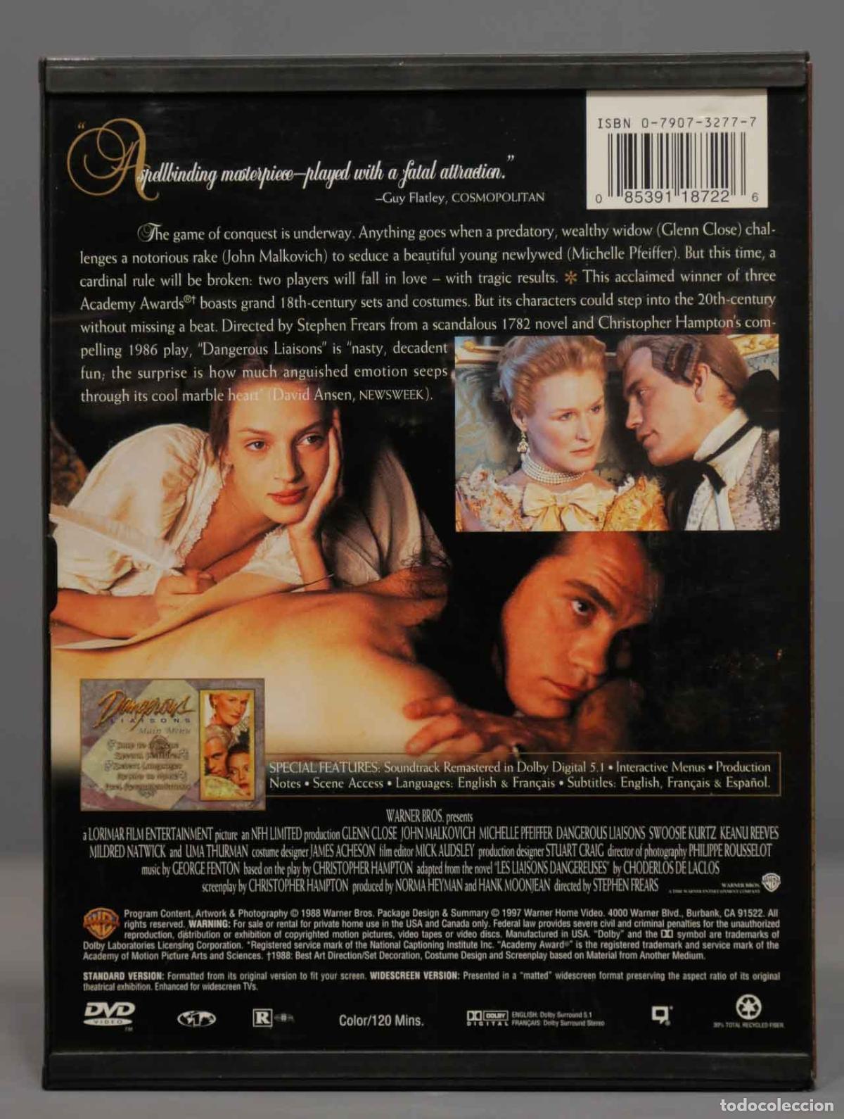 Cinema: DVD. Dangerous Liaisons, 1997