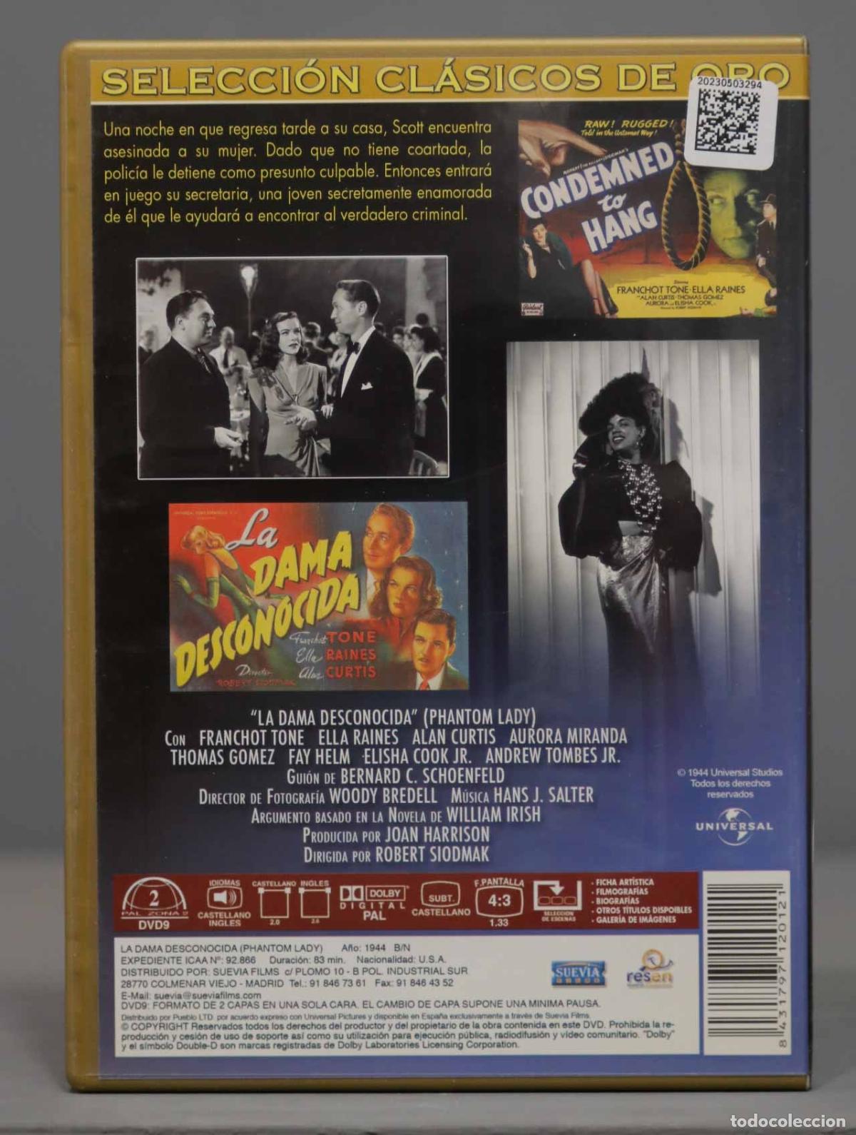 Cine: DVD. LA DAMA DESCONOCIDA - Foto 2