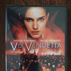 Cine: V DE VENDETTA DE WACHOWSKI - DVD CIENCIA FICCIÓN/ SUPERHEROES. NUEVO SIN ABRIR