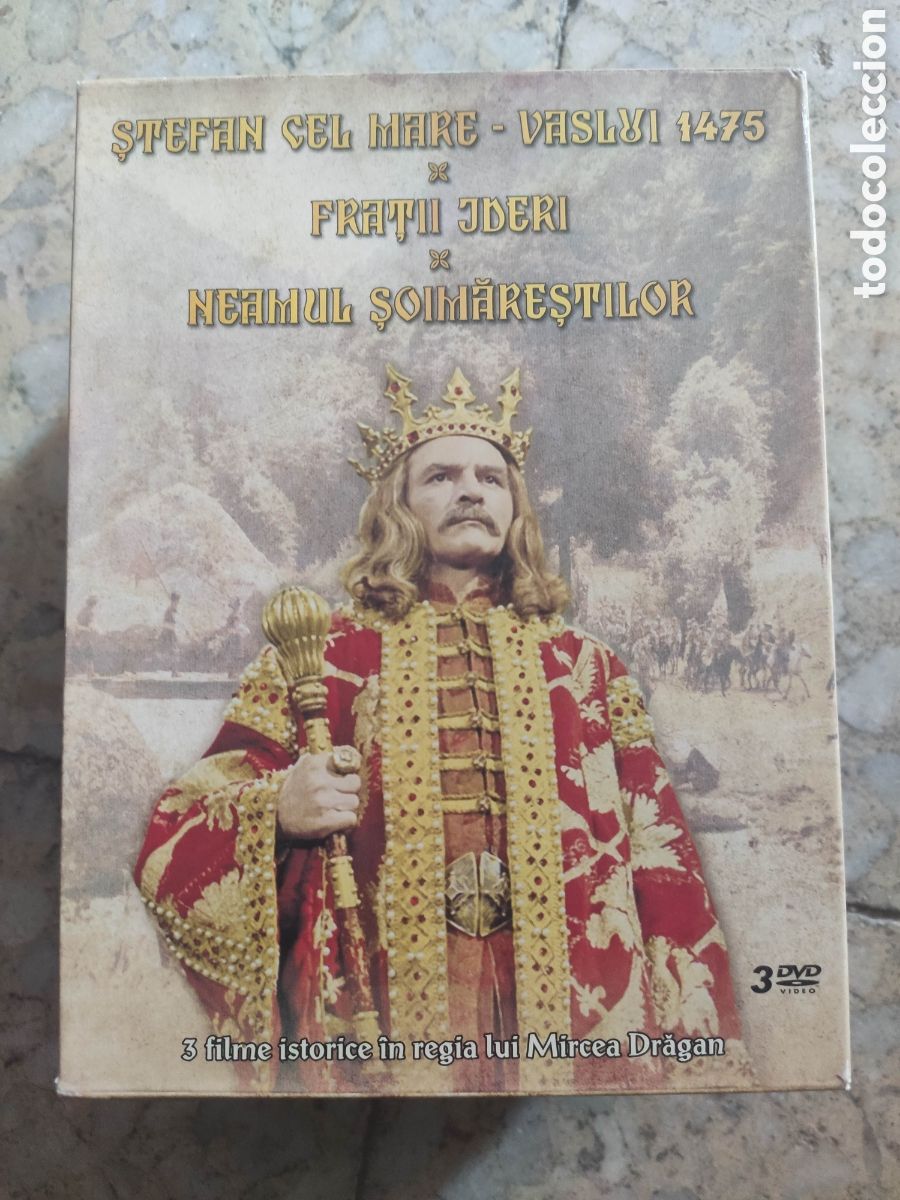 Kino: DVD MIRCEA DRAGAN. STEFAN CEL MARE. VASLVI. FRATII JDERI. NEAMUL SOIMARESTILOR. PACK 3 V.O RUMANIA