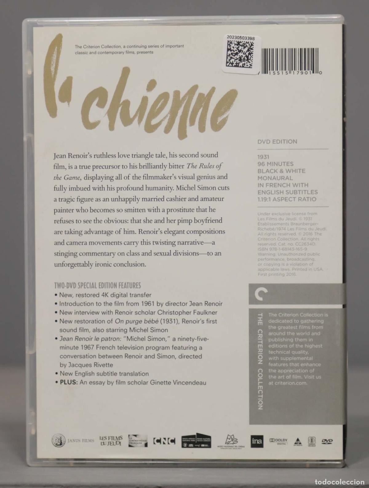 Cine: DVD. La Chienne (Criterion Collection) - Foto 2