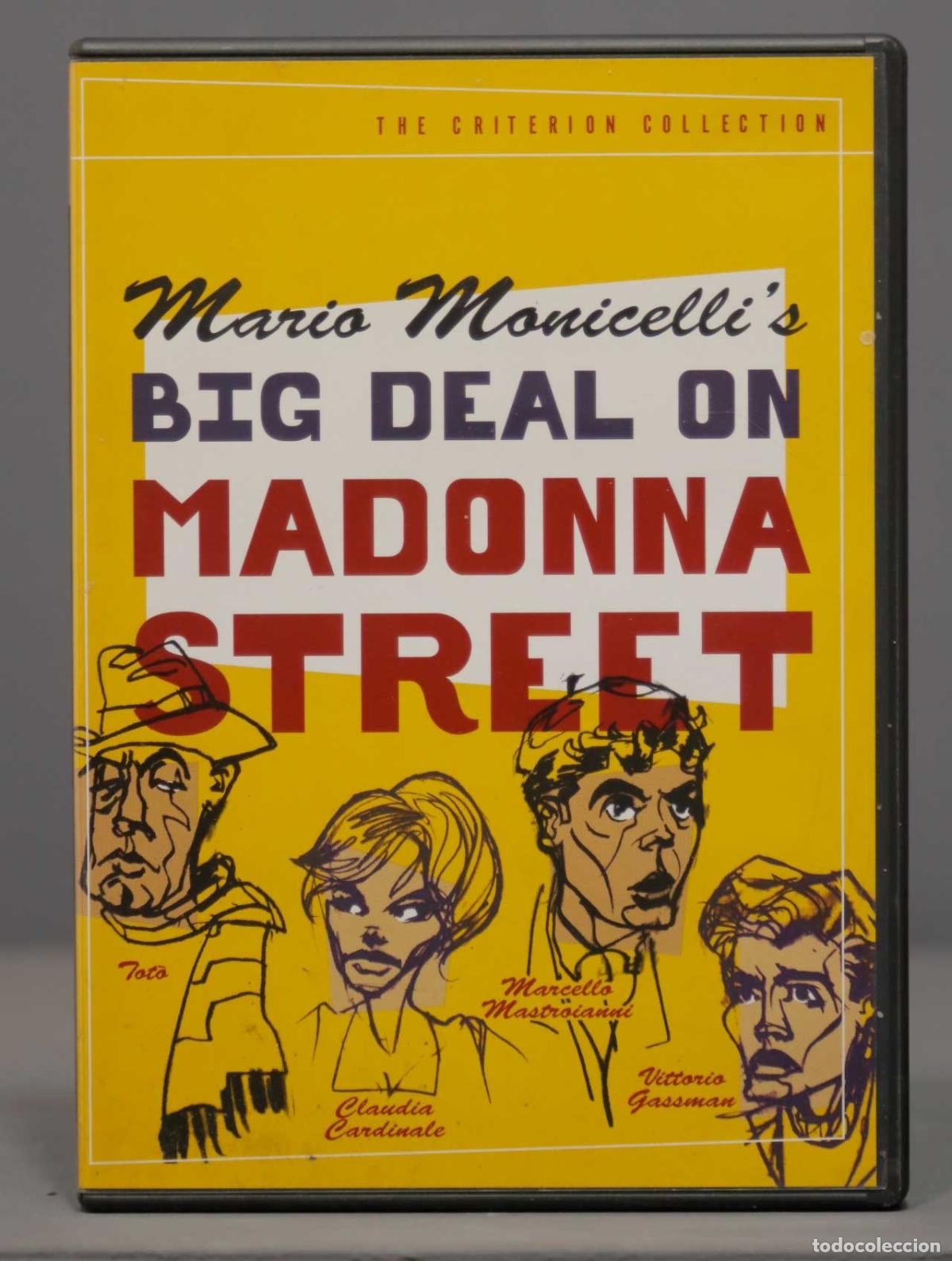 Cine: DVD. Big Deal on Madonna Street. CRITERION COLLECTION