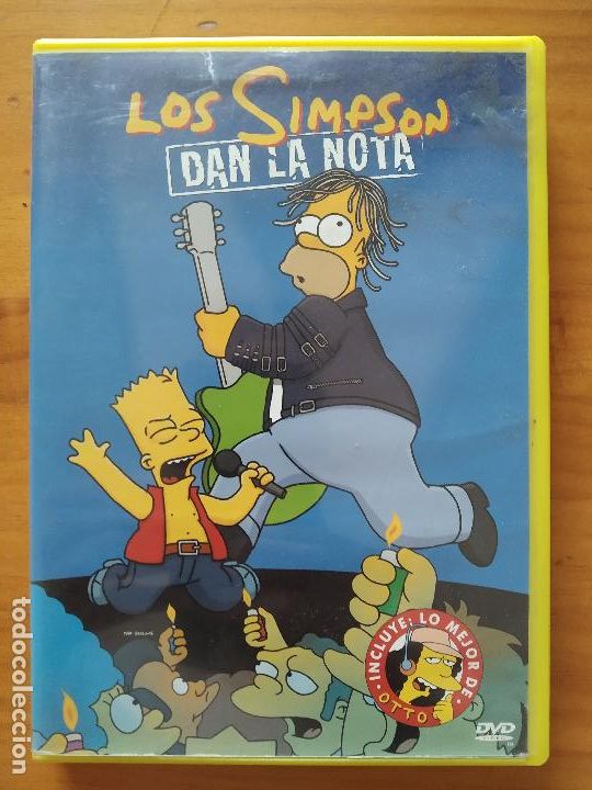 Cinema: DVD LOS SIMPSON DAN LA NOTA - 4 EPISODIOS - LEER DESCRIPCION (024)