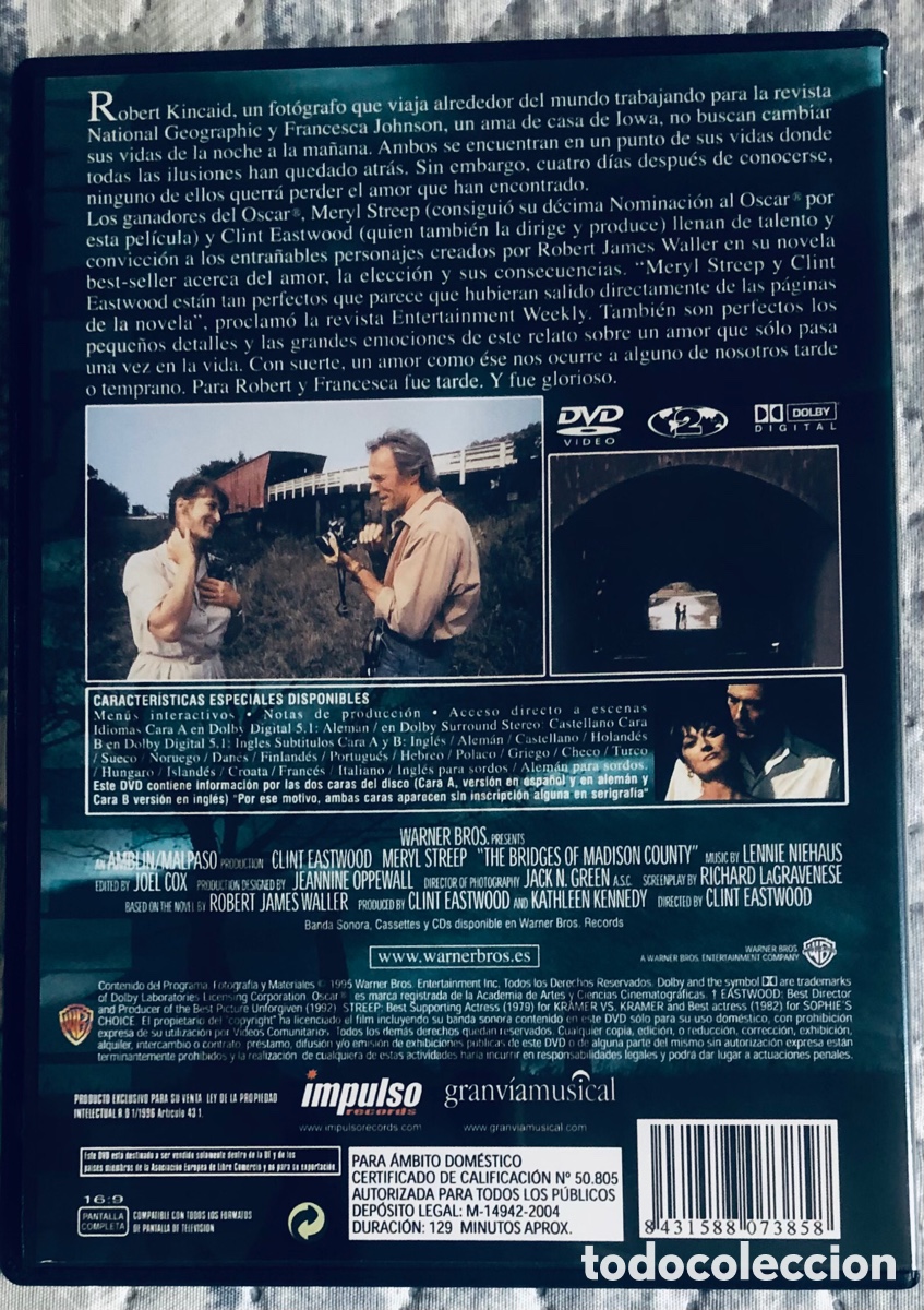 Cine: Los Puentes de Madison - Foto 3