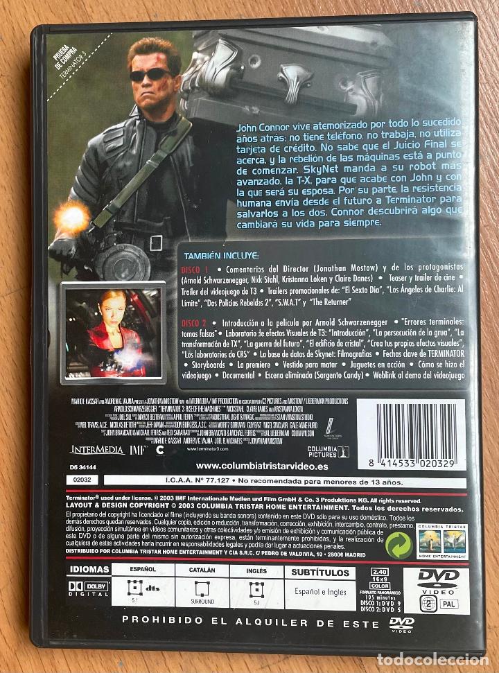 Cine: TERMINATOR 3, 2 dvds - Foto 3