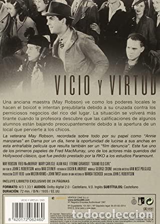 Cine: Vicio y virtud [DVD] - Foto 2
