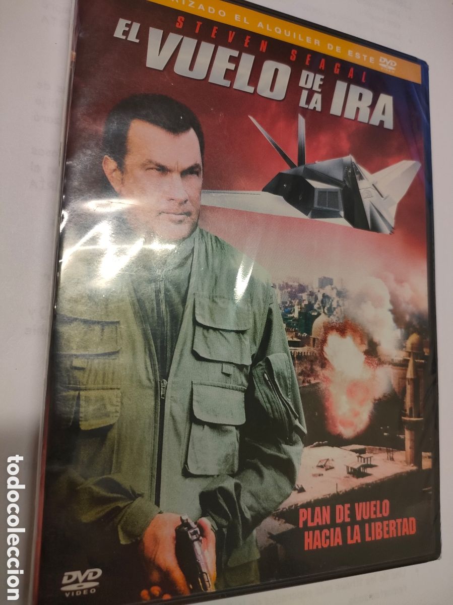 Cinema: EL VUELO DE LA IRA, STEVEN SEAGAL NUEVO PRECINTADO Y DESCATALOGADO