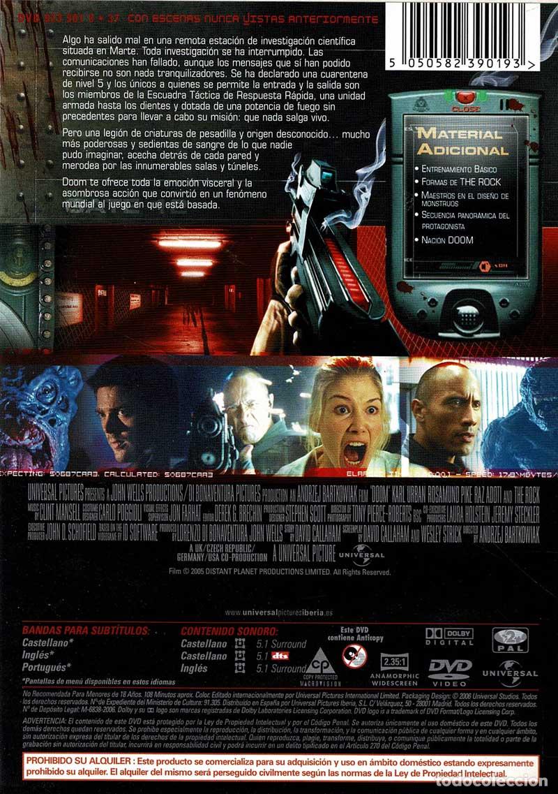 Cine: Doom. Versi&oacute;n extendida. DVD - Foto 2
