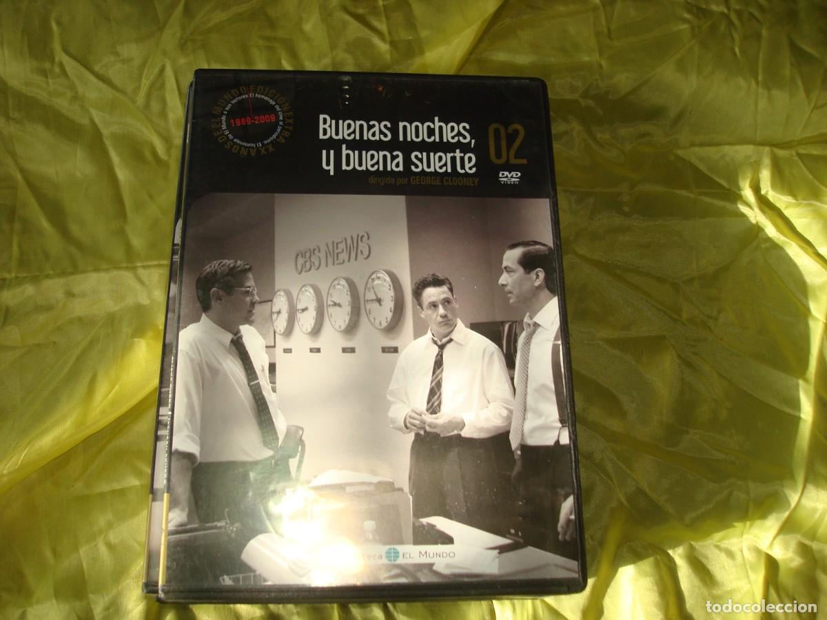 Cinema: BUENAS NOCHES Y BUENA SUERTE. DR. GEORGE CLOONY. DVD