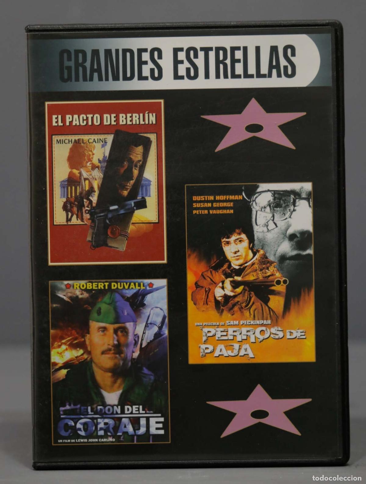 Cinema: DVD. El pacto de Berl&iacute;n, Perros de paja y El don del coraje. PRECINTADO
