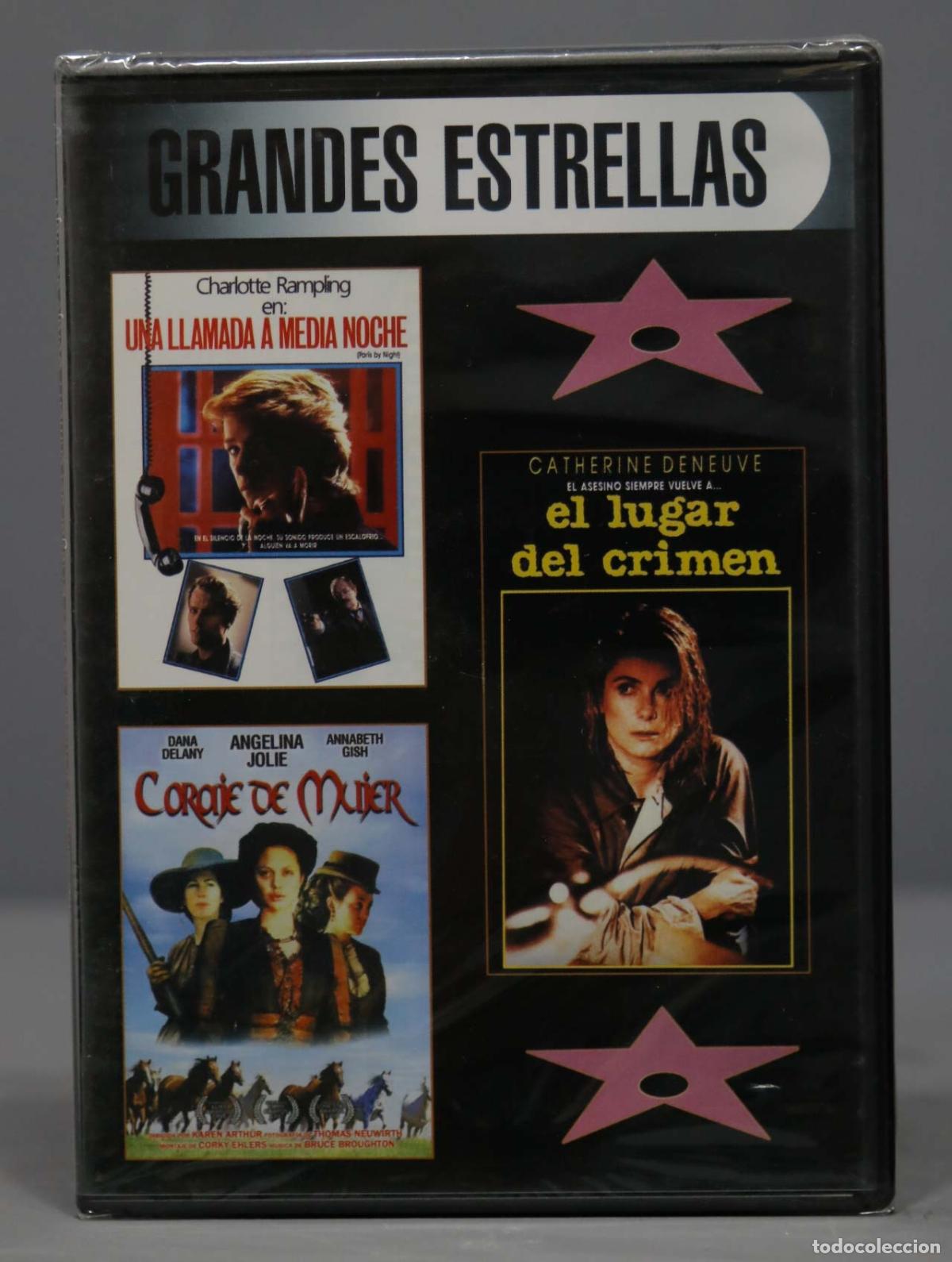 Cinema: DVD. UNA LLAMADA A MEDIA NOCHE. CORONE DE MUJER. EL LUGAR DEL CRIMEN. PRECINTADO