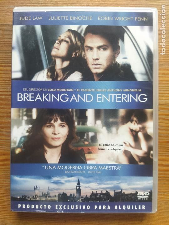 Cinema: DVD BREAKING AND ENTERING - EDICION DE ALQUILER (5F1)