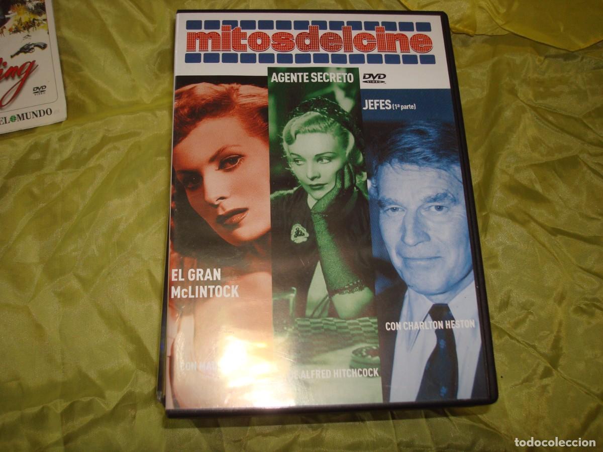 Kino: EL GRAN McLINTOCK / AGENTE SECRETO / JEFES. DVD.