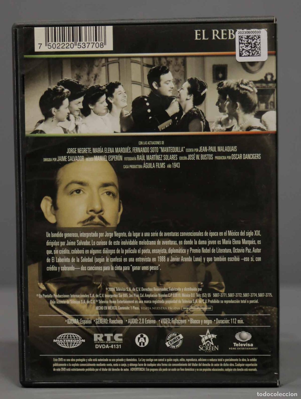 Cine: DVD. EL REBELDE - Foto 2