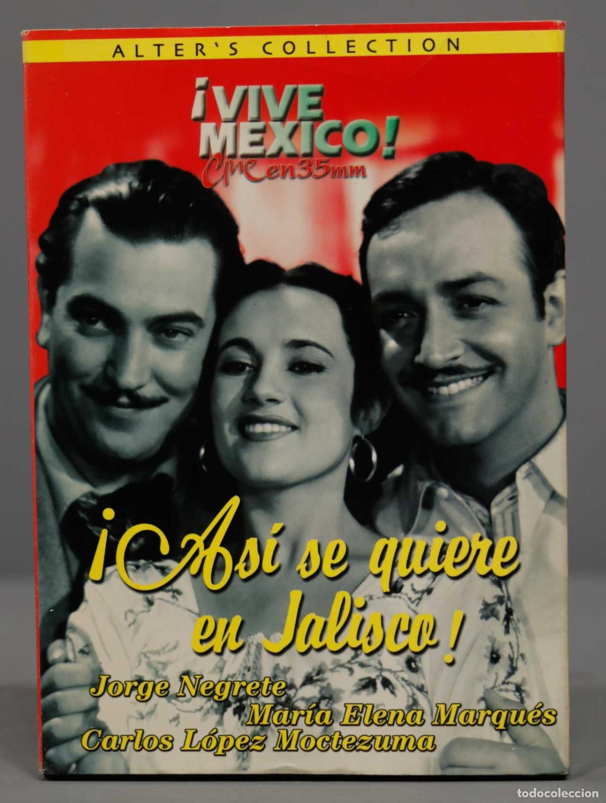 Cinema: DVD. ASI SE QUIERE EN JALISCO