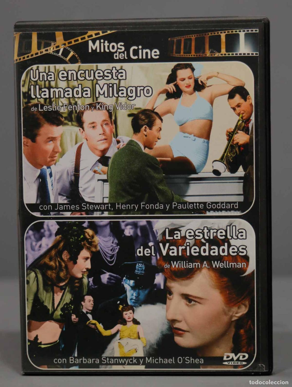 Cin&eacute;ma: DVD. UNA ENCUESTA LLAMADA MILAGRO. LA ESTRELLA DE VARIEDADES