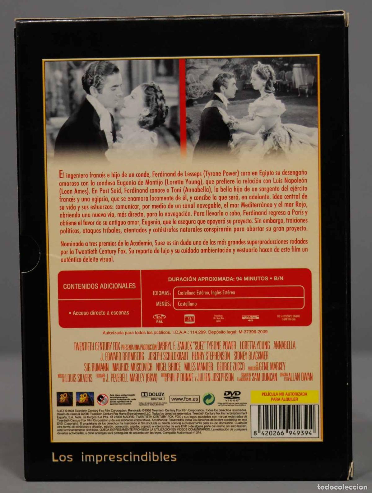 Cine: DVD. SUEZ - Foto 2