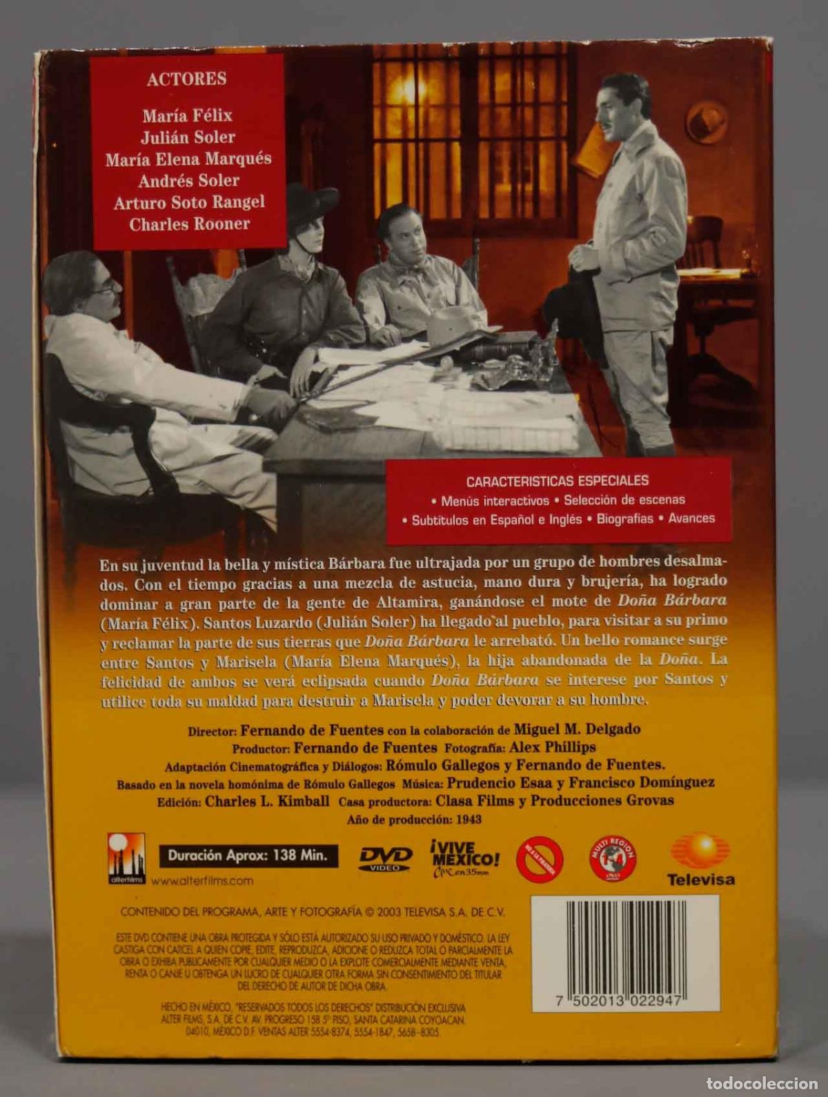 Cine: DVD. DO&Ntilde;A BARBARA - Foto 2