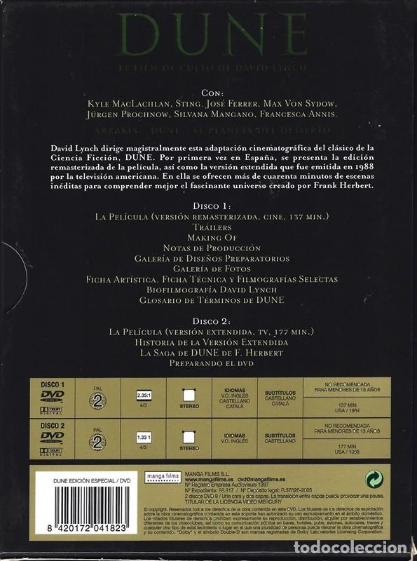 Cine: DUNE (EDICI&Oacute;N ESPECIAL) - Foto 2