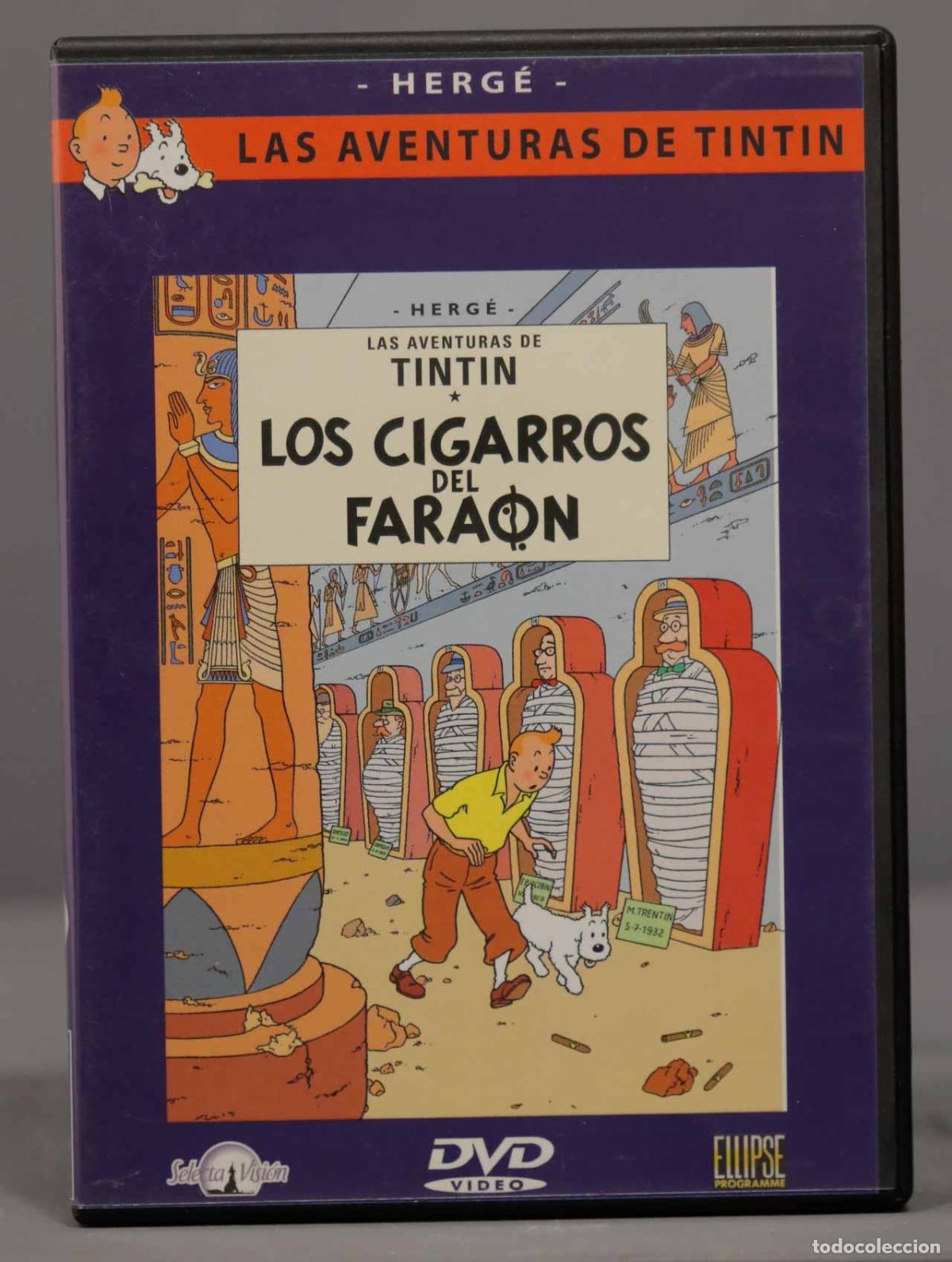 Kino: DVD. TINTIN. LOS CIGARROS DEL FARAON
