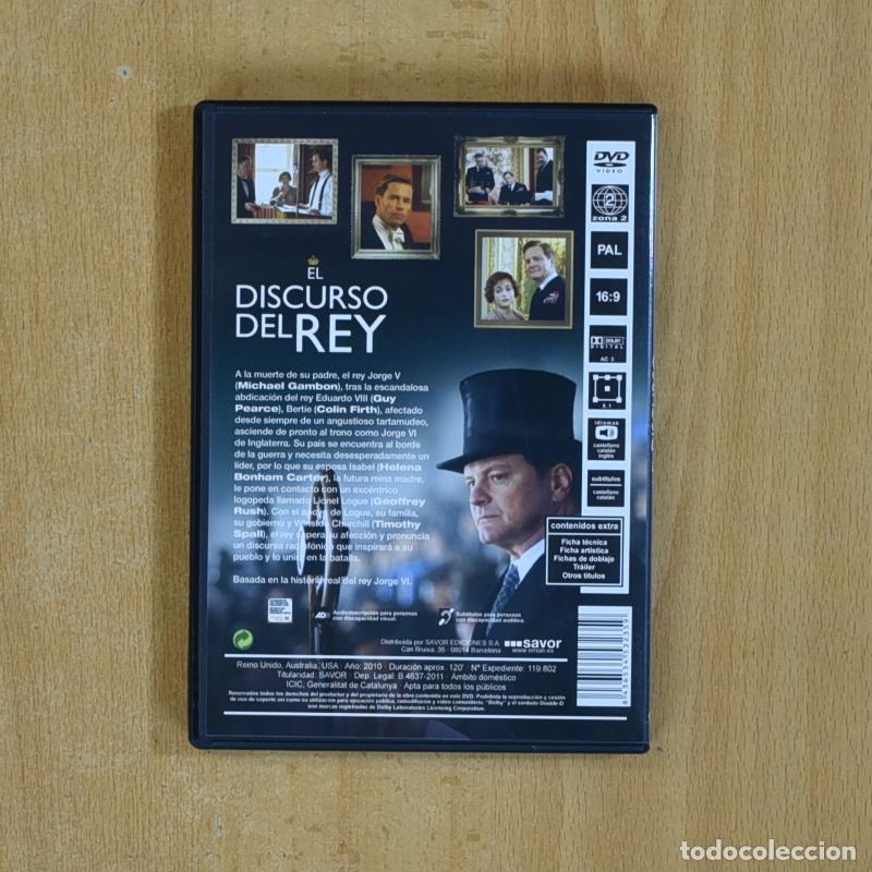 Cine: EL DISCURSO DEL REY - DVD - Foto 2