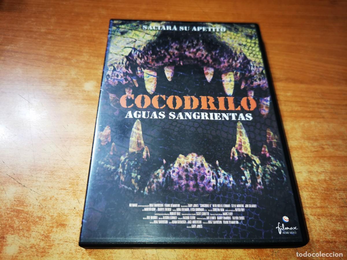 Cine: COCODRILO AGUAS SANGRIENTAS DVD DEL A&Ntilde;O 2003 ESPA&Ntilde;A HEIDI NOELLE LENHART STEVE MORENO