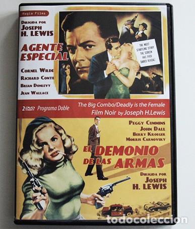 Cin&eacute;ma: DVD PEL&Iacute;CULAS AGENTE ESPECIAL / EL DEMONIO DE LAS ARMAS - JOSEPH H LEWIS WILDE DALL WALLACE SUSPENSE