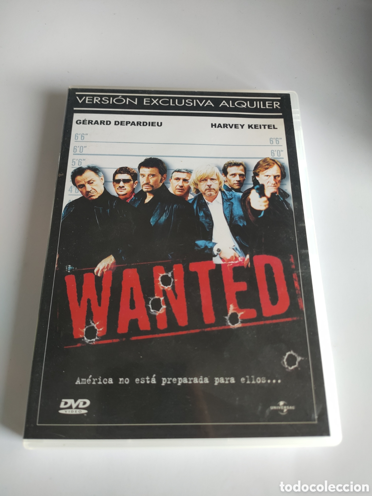 Cine: V5 wanted am&eacute;rica no est&aacute; preparada DVD PROCEDENTE DE VIDEOCLUB