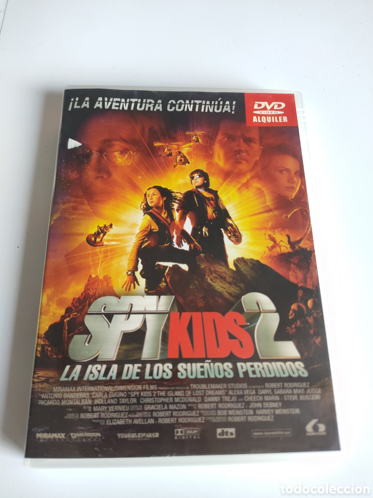 Cine: V182 spy kids 2 DVD PROCEDENTE DE VIDEOCLUB
