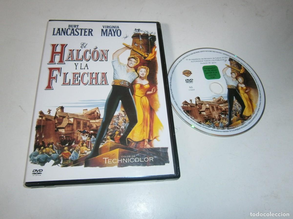 Cine: EL HALCON Y LA FLECHA DVD BURT LANCASTER VIRGINIA MAYO