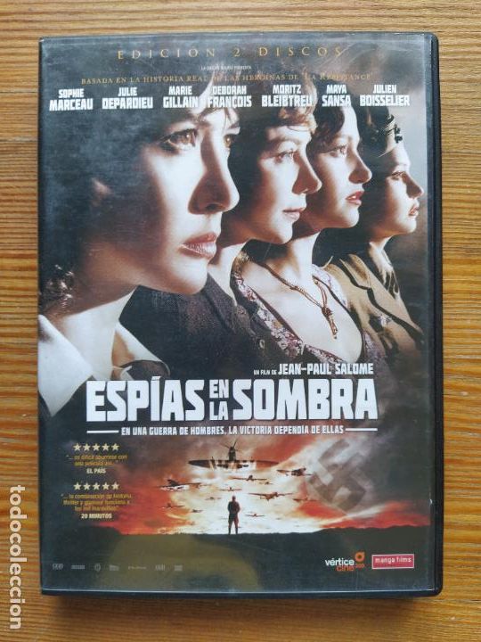 Cinema: DVD ESPIAS EN LA SOMBRA - JEAN PAUL SALOME - SOLO DISCO DE PELICULA, SIN EXTRAS (161)