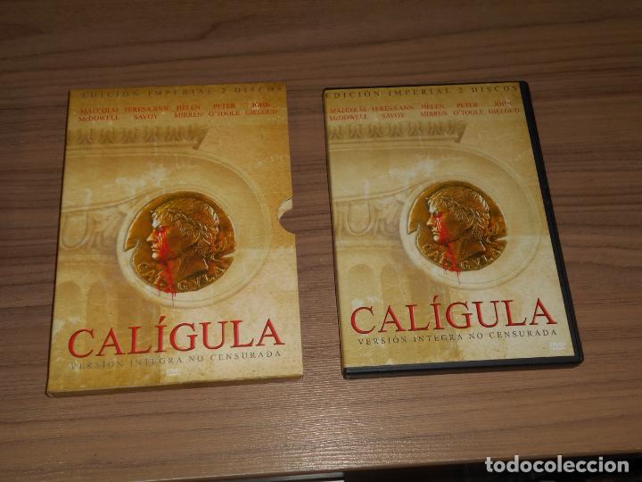 Cine: CALIGULA EDICION Especial COLECCIONISTAS 2 DVD TINTO BRASS Malcolm McDowell COMO NUEVA