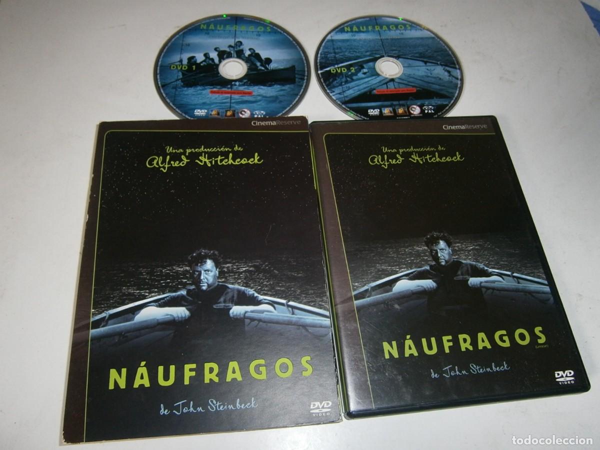 Cine: NAUGRAGOS DVD EDICION DOS DVDS JOHN STEINBEEK ALFRED HITCHCOCK