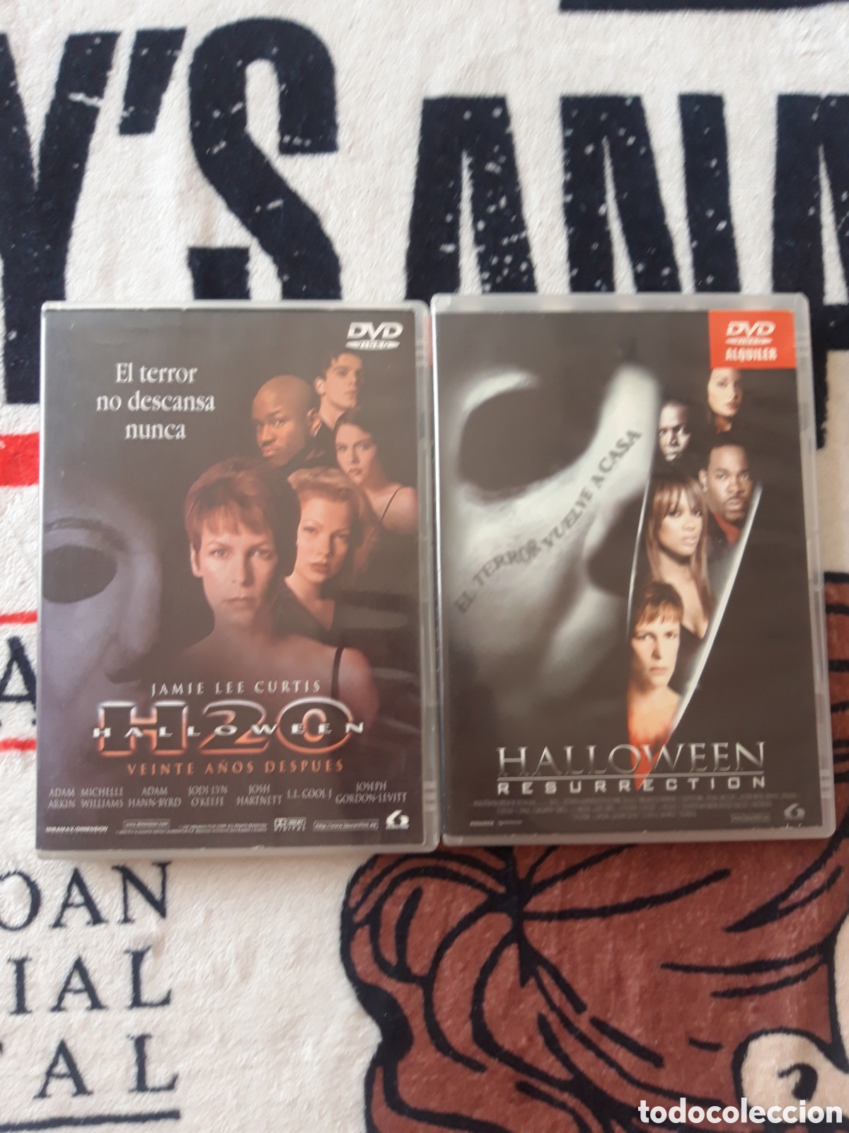Cine: Halloween Colecci&oacute;n Halloween H20 Veinte a&ntilde;os despu&eacute;s Halloween Resurrection