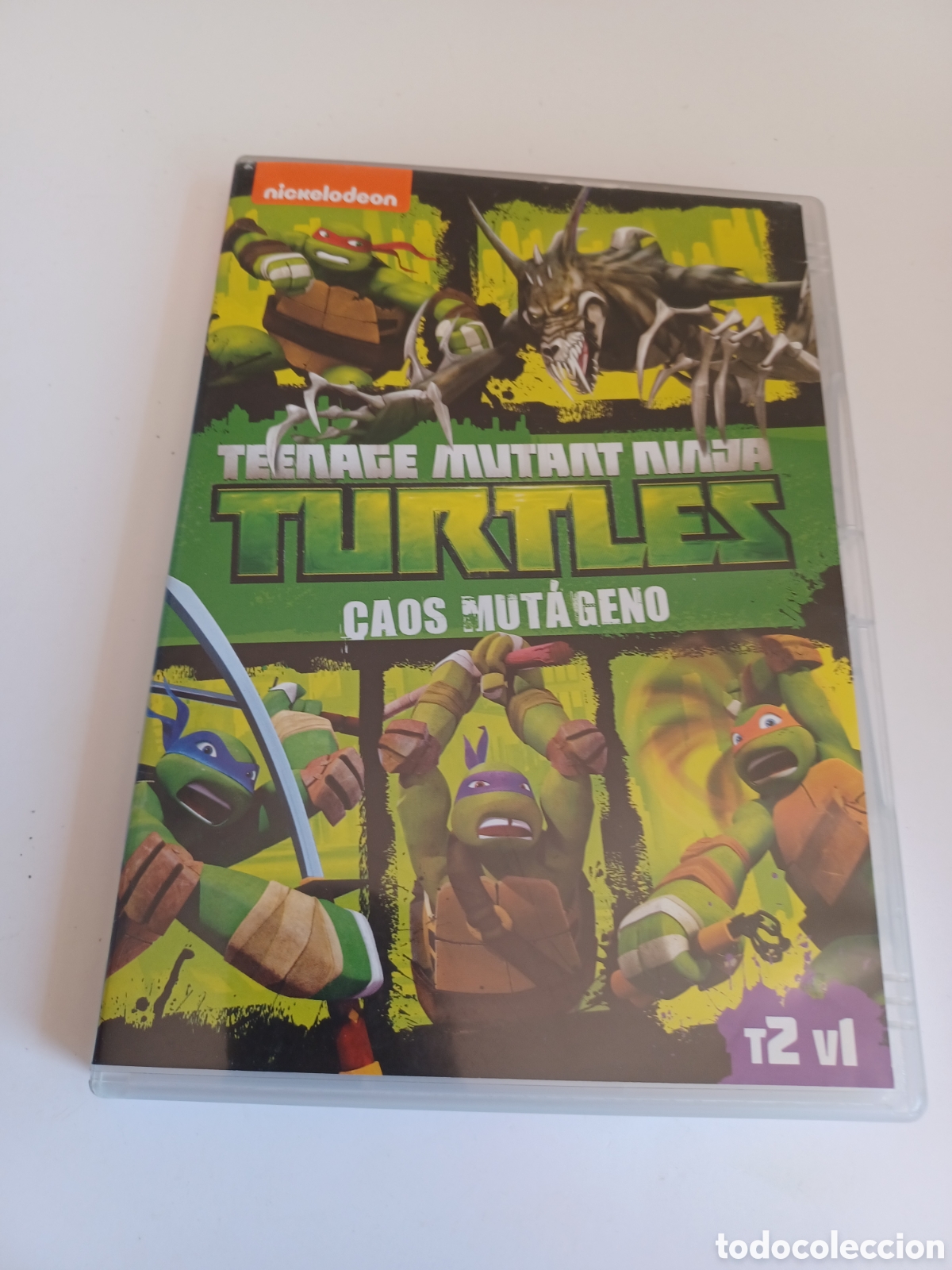 Cine: V131 teenage mutant ninfa turtles -DVD PROCEDENTE VIDEOCLUB