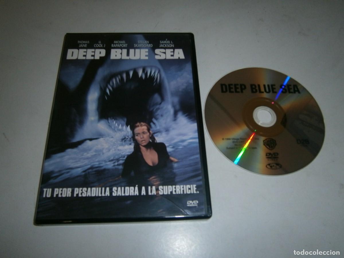 Cine: DEEP BLUE SEA DVD THOMAS JANE LL COOL J MICHAEL RAPAPORT SAMUEL L JACKSON