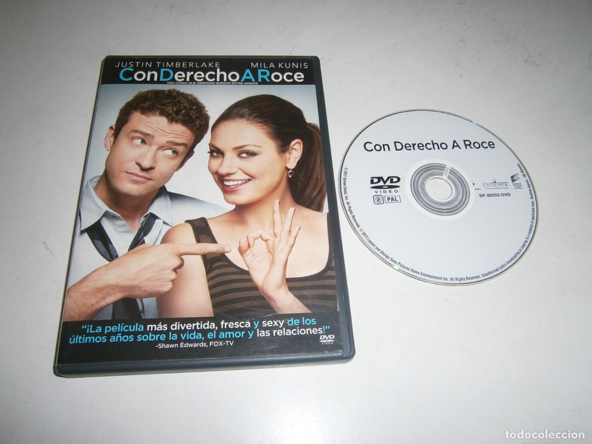 Cine: CON DERECHO A ROCE DVD JUSTIN TIMBERLAKE MILA KUNIS