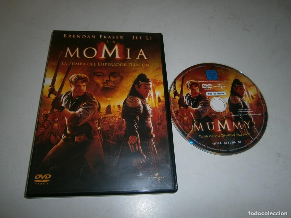 Cine: LA MOMIA Y LA TUMBA DEL EMPERADOR DRAGON DVD BRENDAN FRASER JET LI