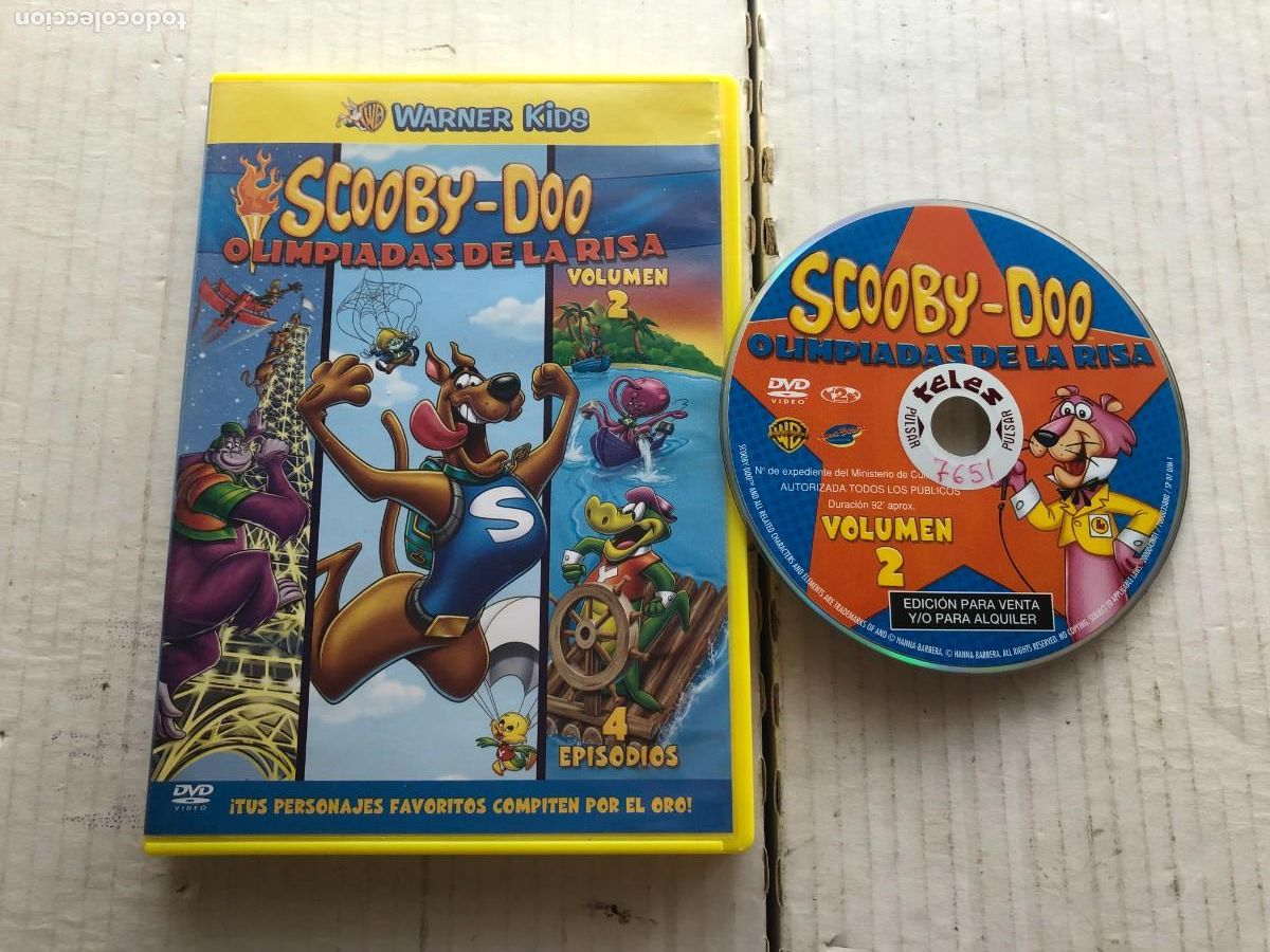 Cine: SCOOBY-DOO OLIMPIADAS DE LA RISA 2 SCOOBYDOO - PELICULA DVD KREATEN