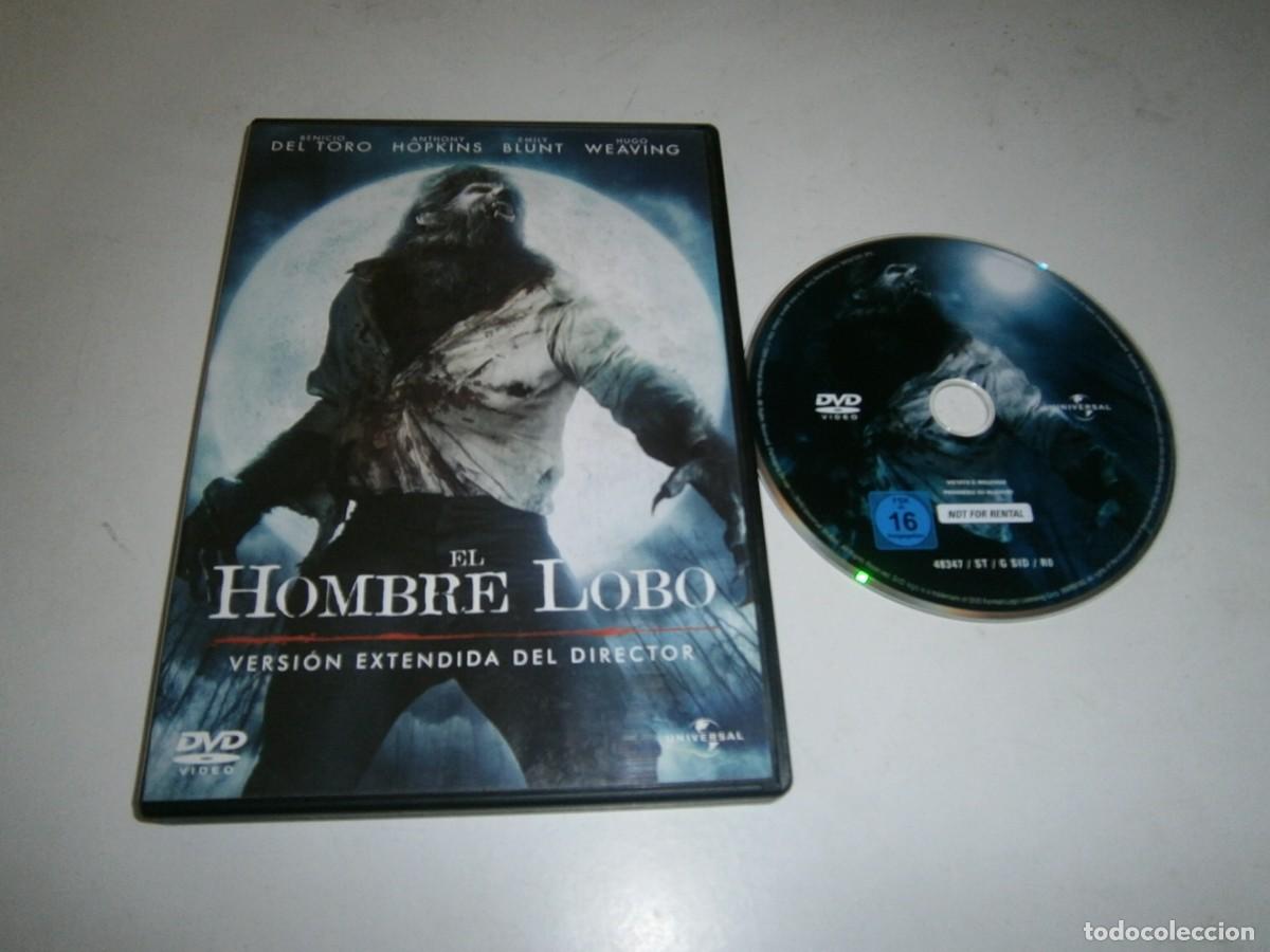 Kino: EL HOMBRE LOBO DVD VERSION EXTENDIDA DEL DIRECTOR DVD BENICIO DEL TORO ANTHONY HOPKINS EMILY BUNT