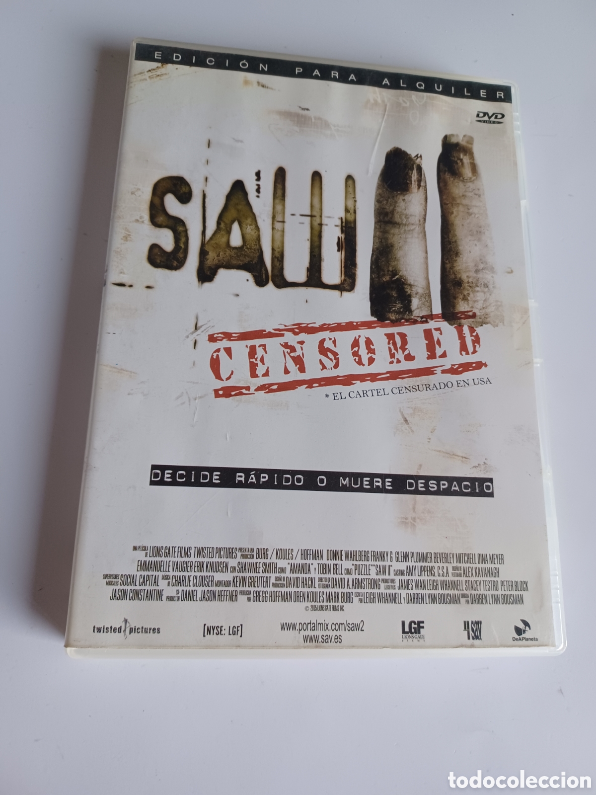 Cin&eacute;ma: V111 saw2 - DVD PROCEDENTE VIDEOCLUB