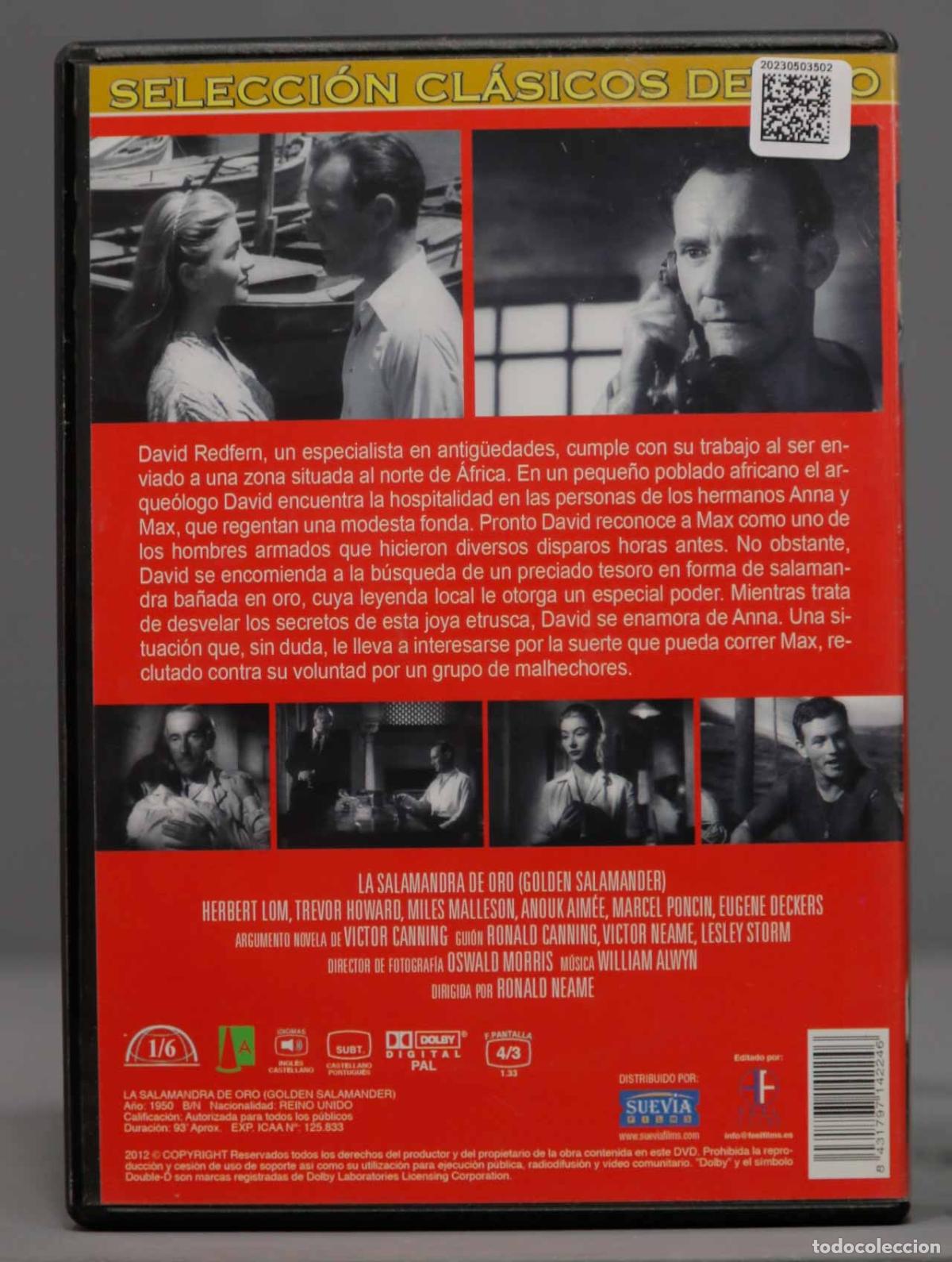 Cine: DVD. LA SALAMANDRA DE ORO - Foto 2