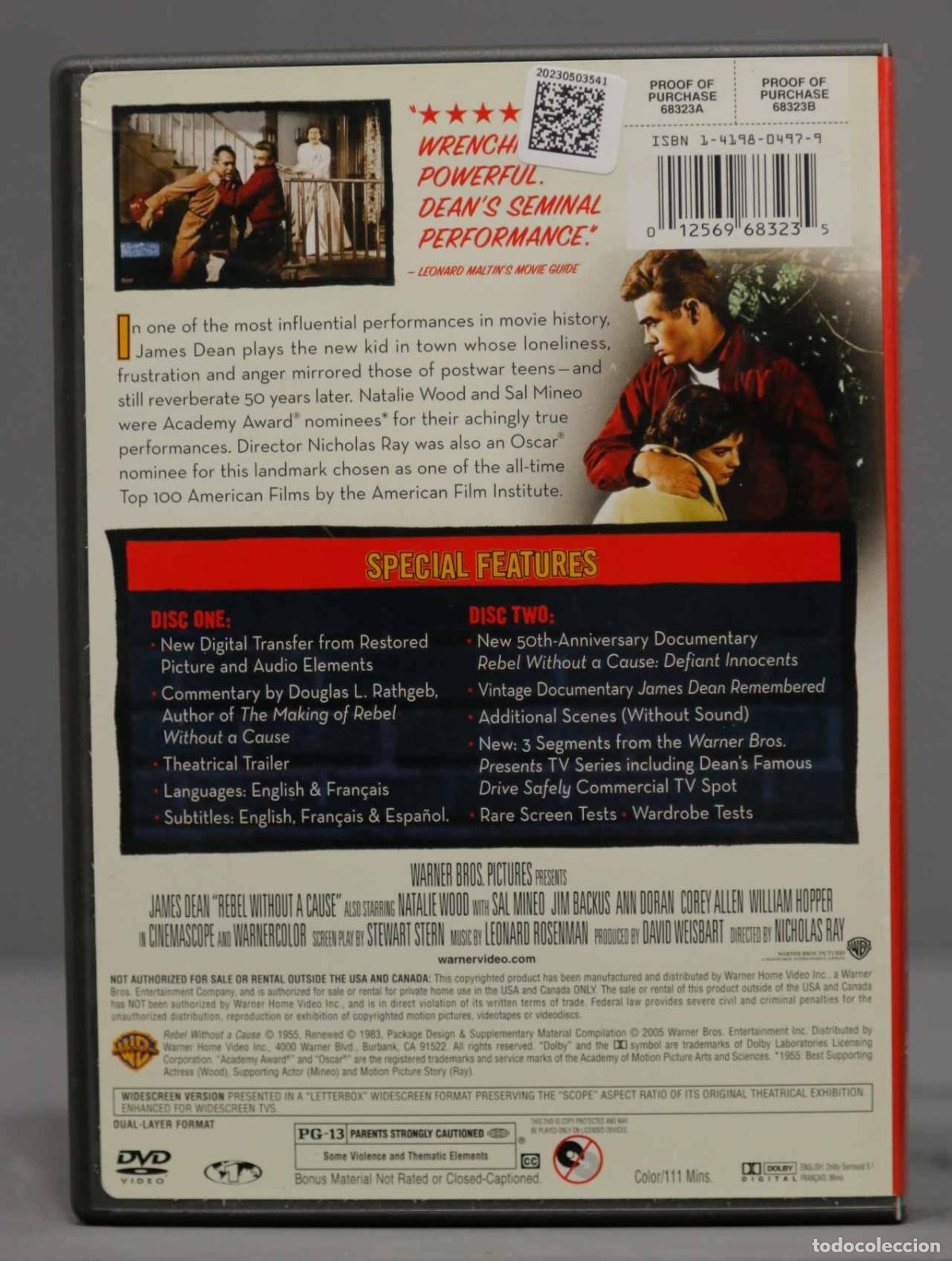Cine: DVD. Rebel Without a Cause - Foto 2