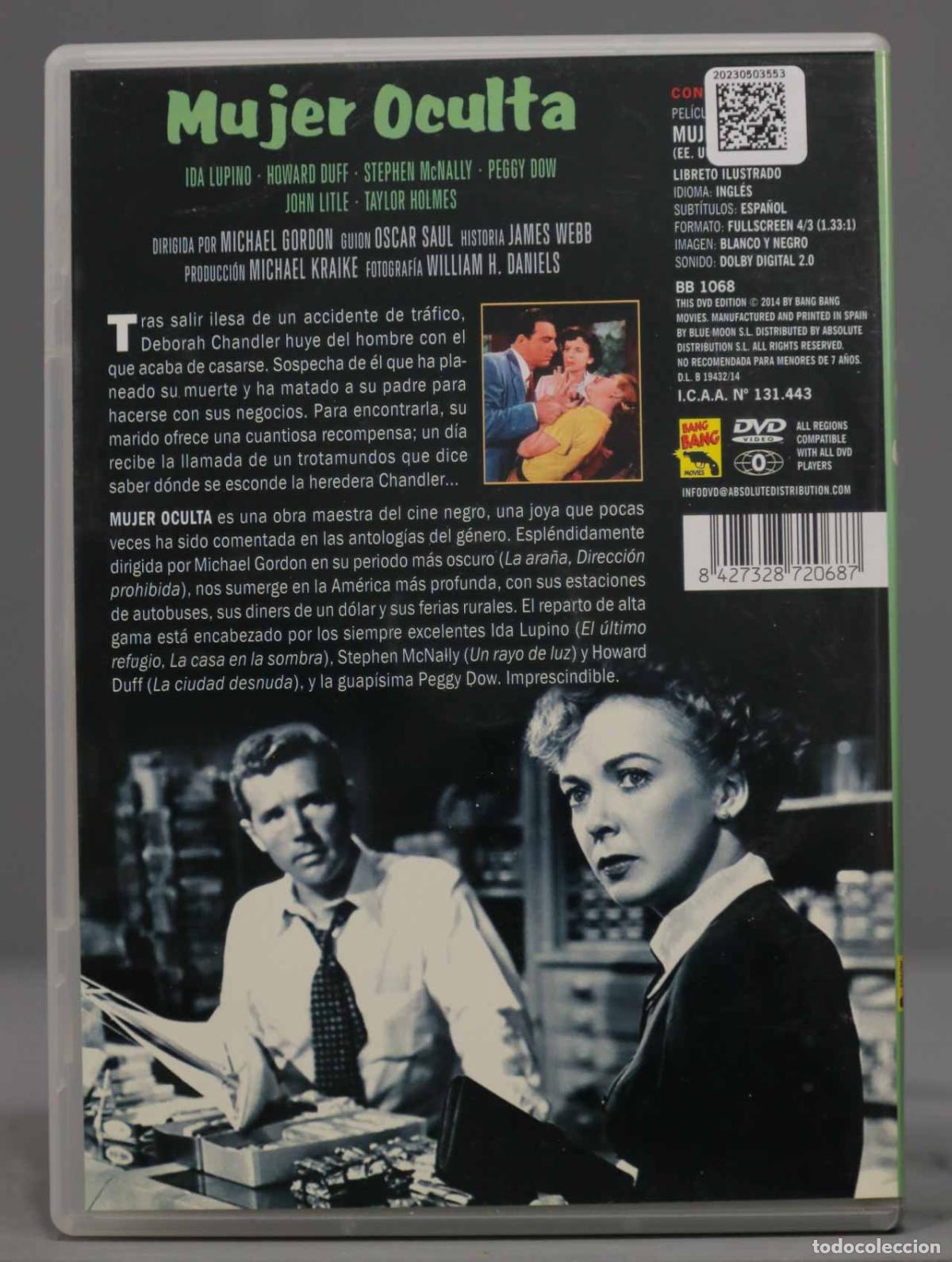 Cine: DVD. MUJER OCULTA - Foto 2