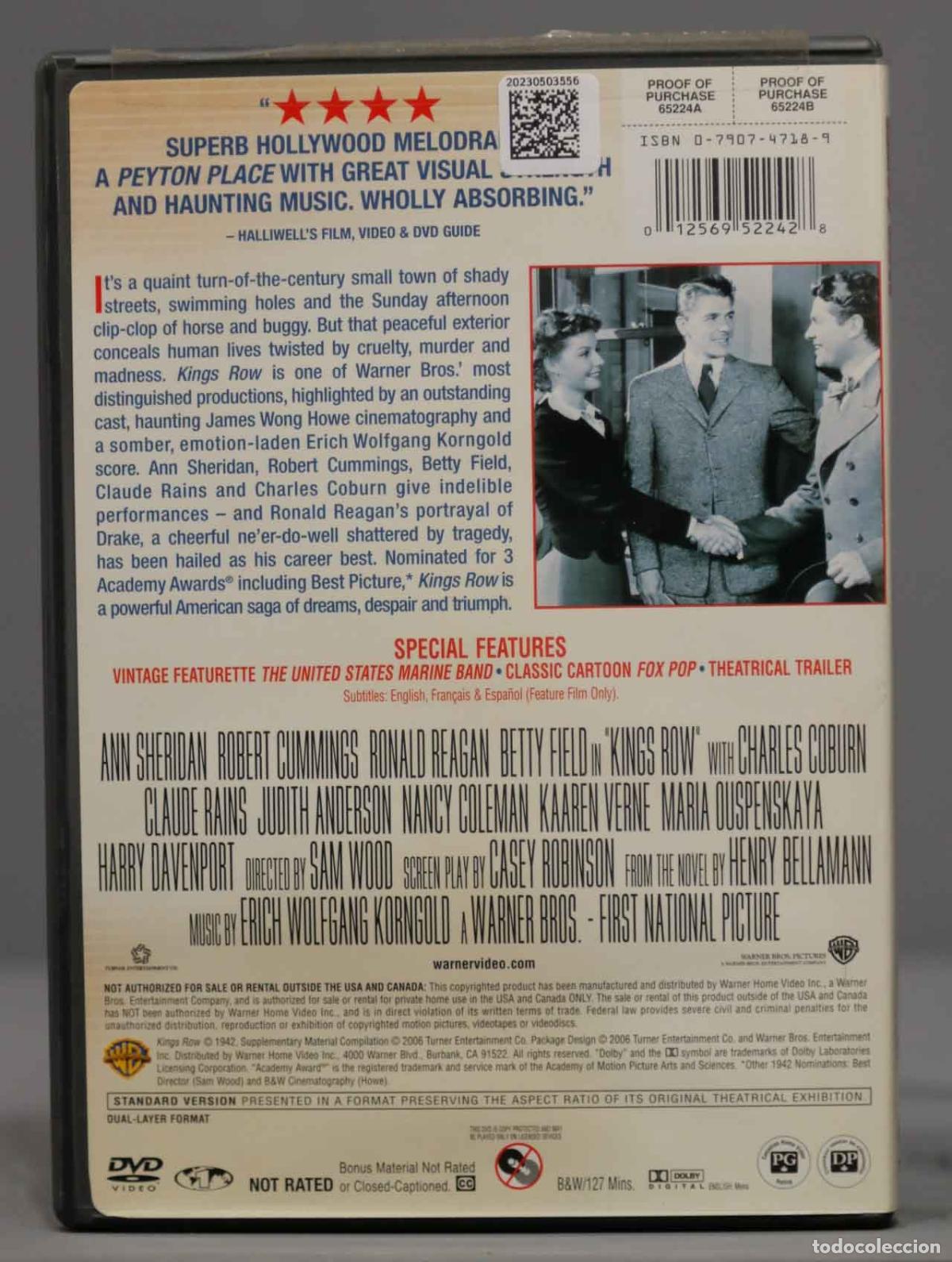 Cine: DVD. Kings Row - Foto 2